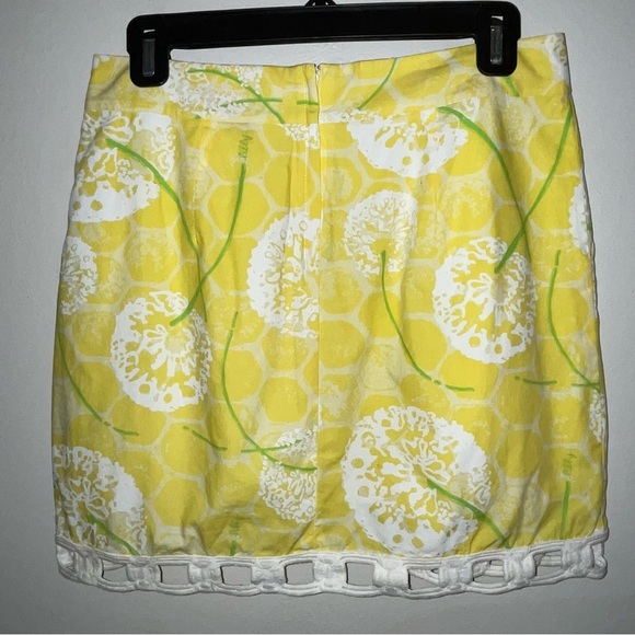 Lilly Pulitzer Dandelion Marti Skirt Women’s Size 2 - Picture 5 of 10